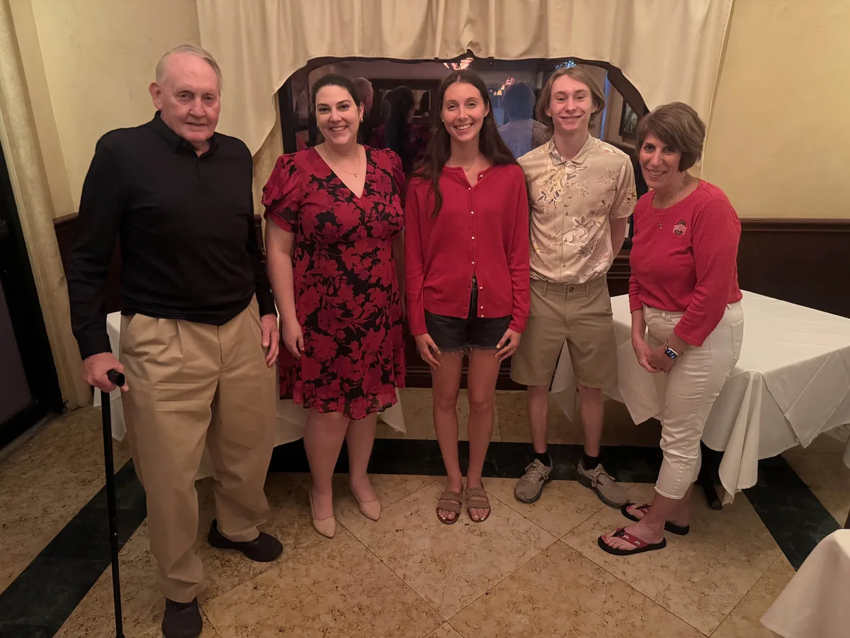 Buckeye family celebrating future leaders